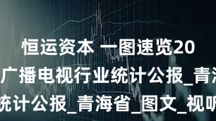 恒运资本 一图速览2024年全国广播电视行业统计公报_青海省_图文_视听