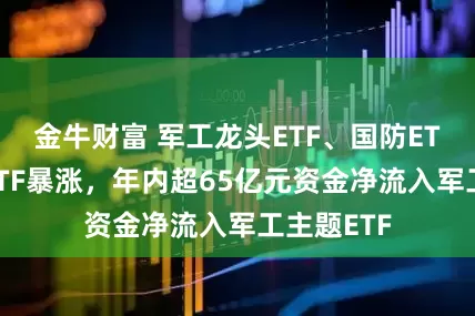 金牛财富 军工龙头ETF、国防ETF、军工ETF暴涨，年内超65亿元资金净流入军工主题ETF