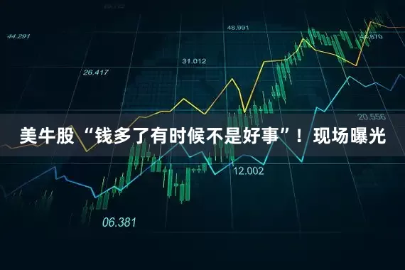 美牛股 “钱多了有时候不是好事”！现场曝光